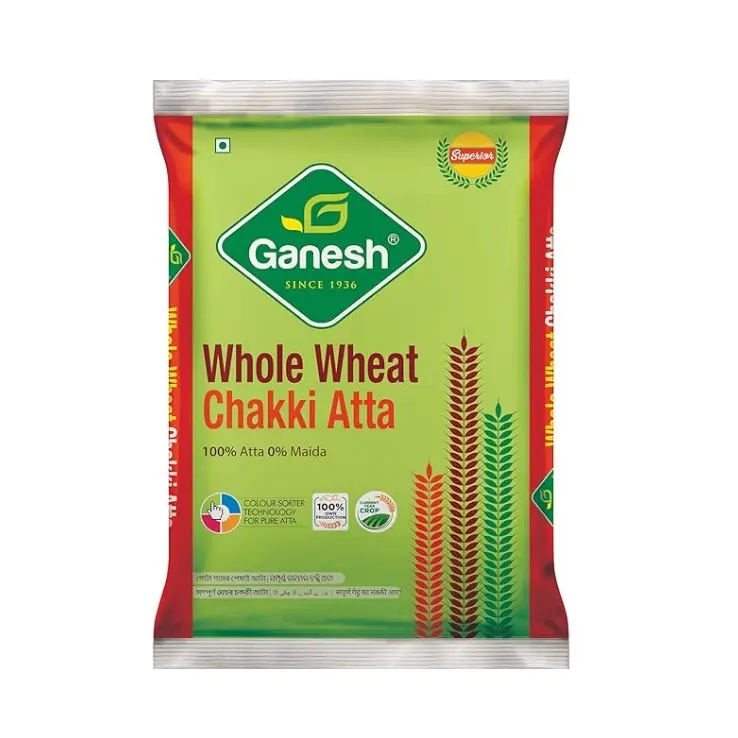 Ganesh Whole Wheat Chakki Atta 5Kg