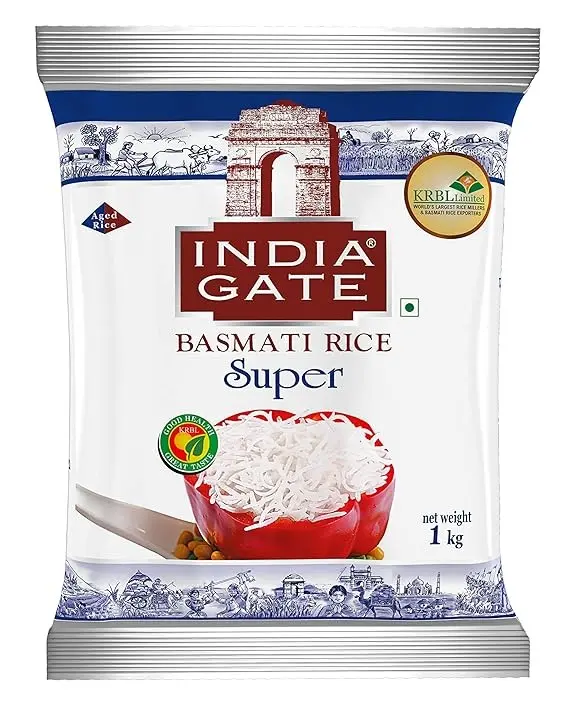 India Gate Super Basmati Rice  1kg