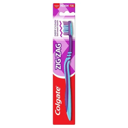 Colgate ZigZag Medium Toothbrush