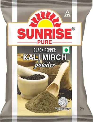 sunrise black pepper powder 10gm