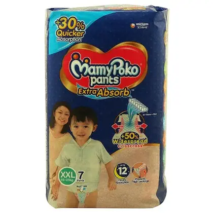MamyPoko Extra Absorb Pants (XXL) 7 count (15 - 25 kg)