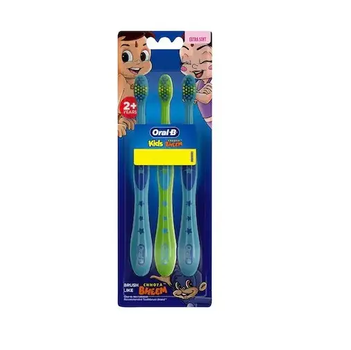 Oral-B Hero Kids Toothbrush (Pack of 3) (2+ Years)